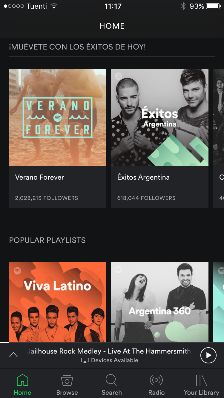 Spotify review · Hugo Barrera's site