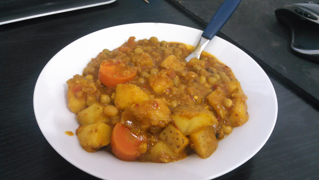 Beer Vegetable Curry